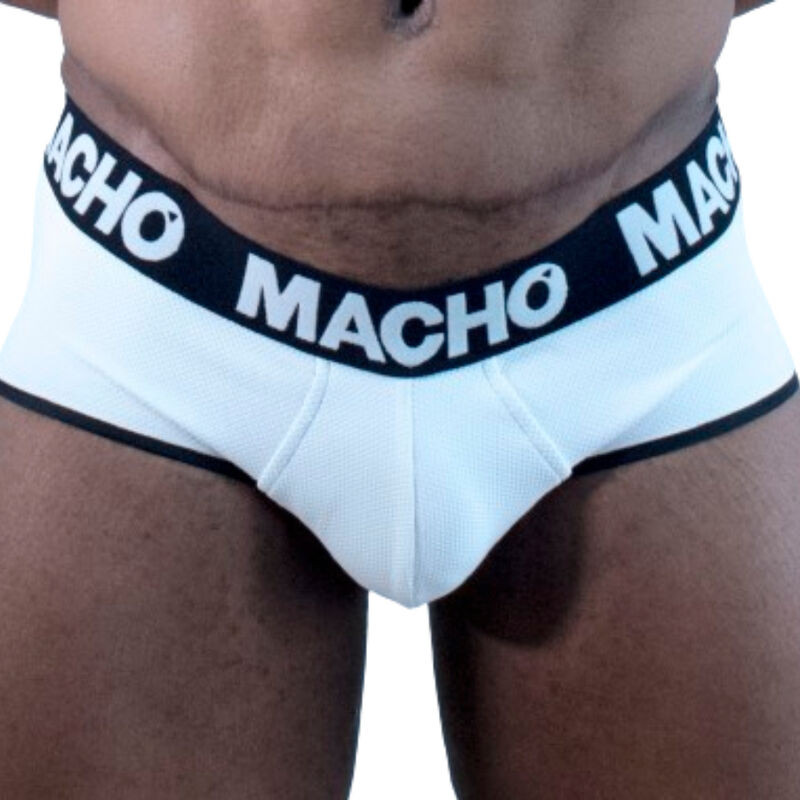 Macho - Ms30Bl Slip Blanc S - Image 4