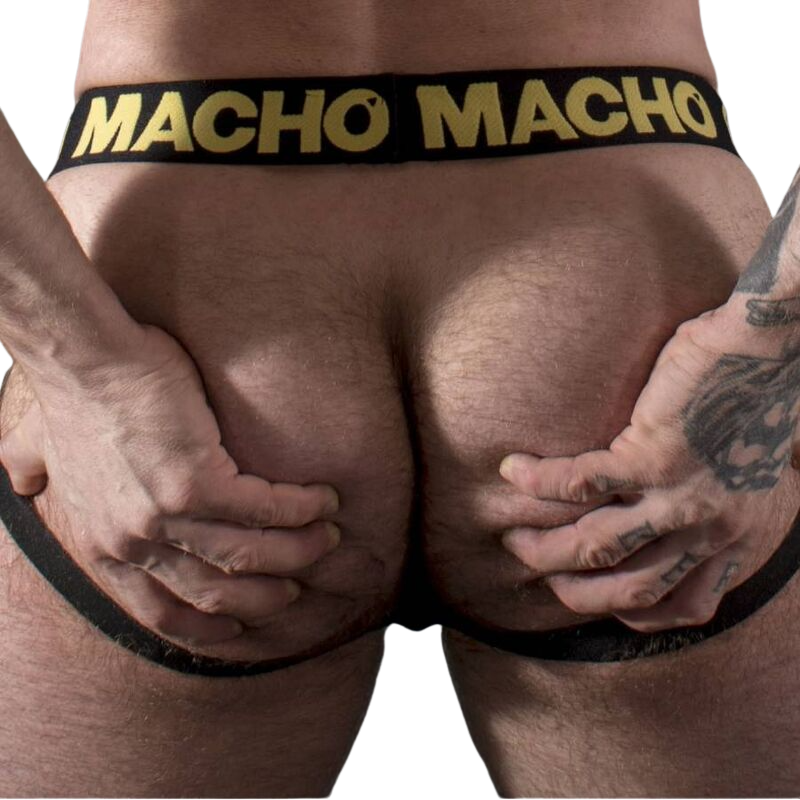 MACHO - MX25AC JOCK YELLOW LEATHER - Image 2