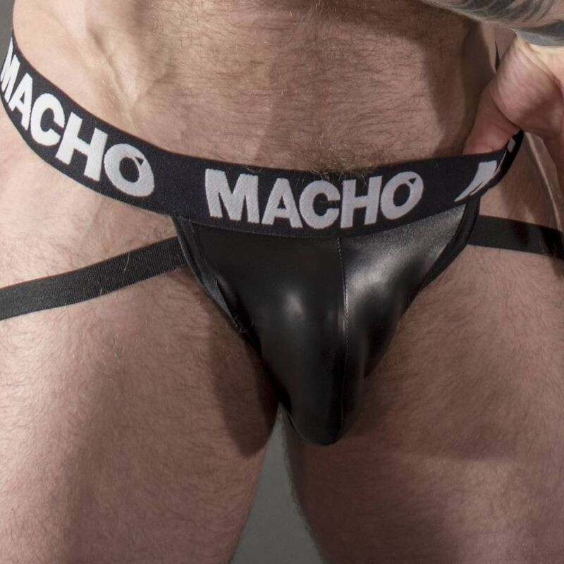 Macho - Mx25Nc Jock Cuir Noir S - Image 4