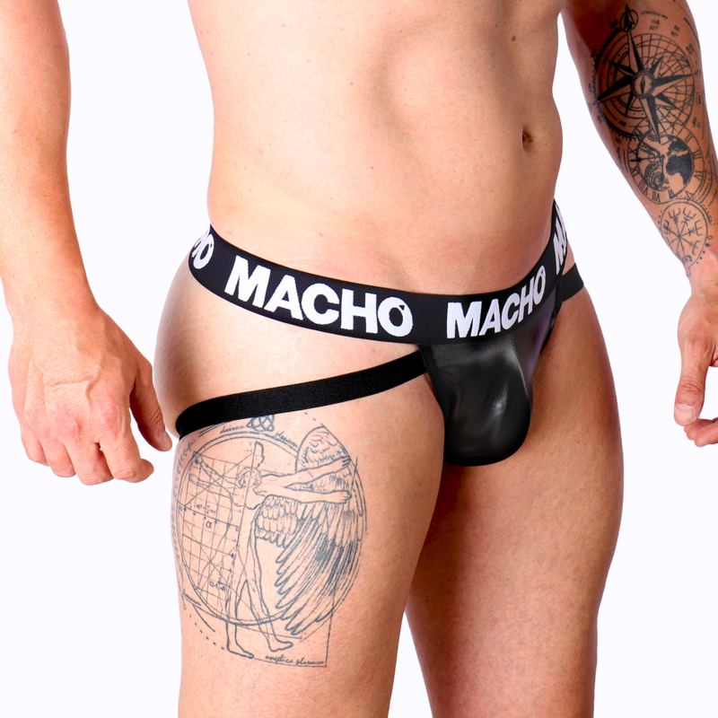 Macho - Mx25Nc Jock Cuir Noir Xl - Image 2