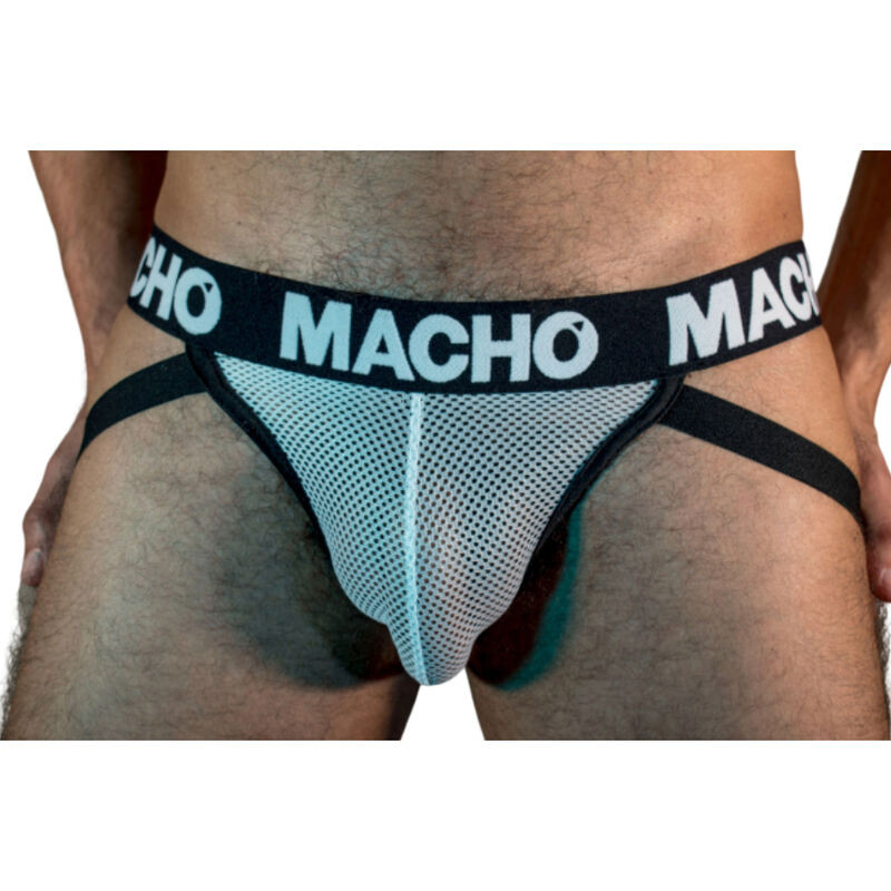 Macho - Mx26X1 Jock Grid Blanc S - Image 7