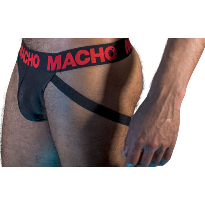 Macho - Mx26X2 Jock Noir/Rouge S - Image 2