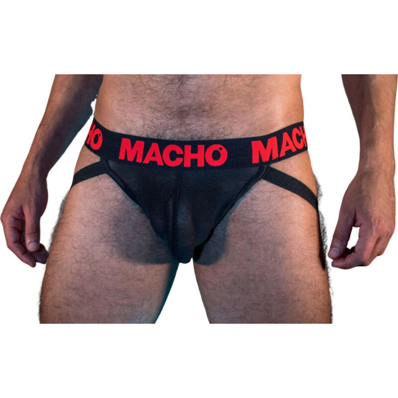 Macho - Mx26X2 Jock Noir/Rouge S - Image 5