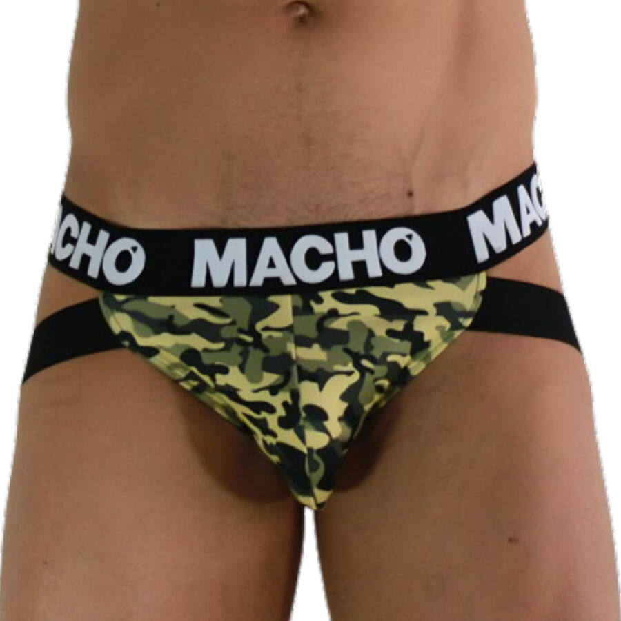 Macho - Mx28Mv Jock Militaire Vert S - Image 4