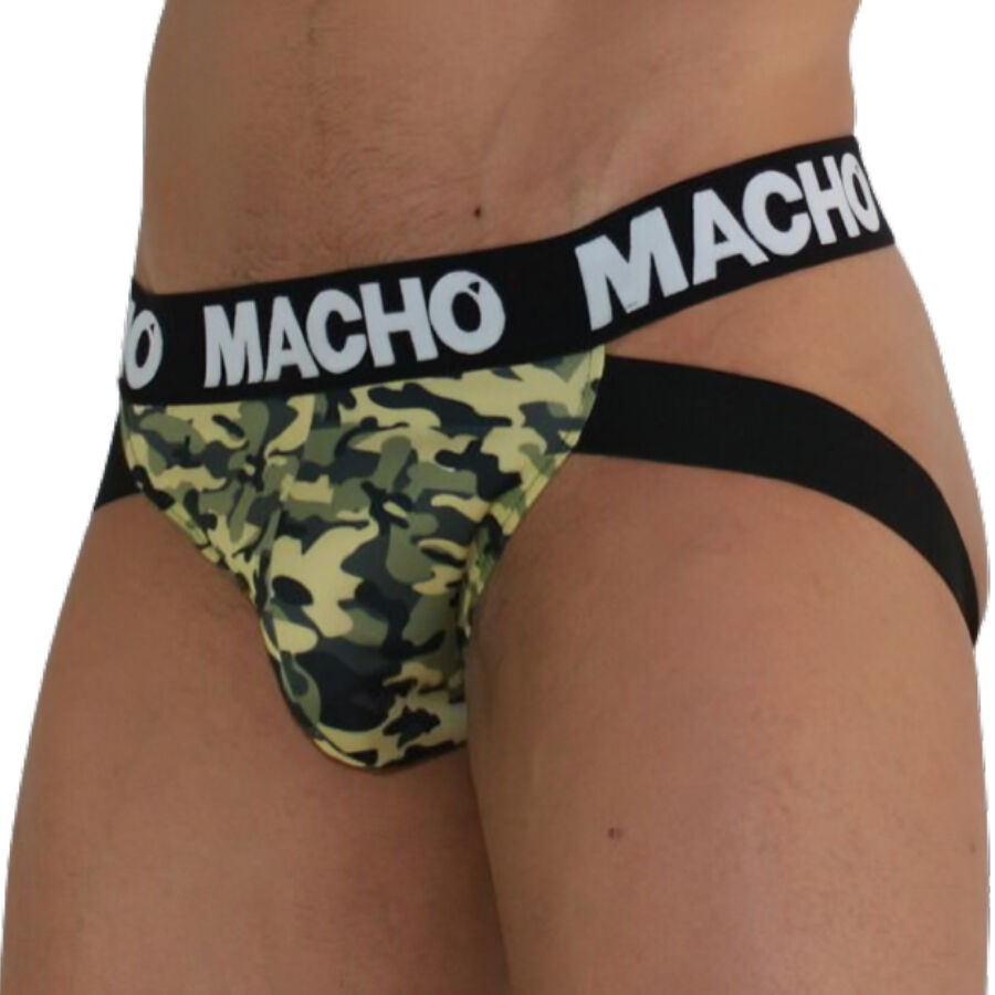 Macho - Mx28Mv Jock Militaire Vert S - Image 5