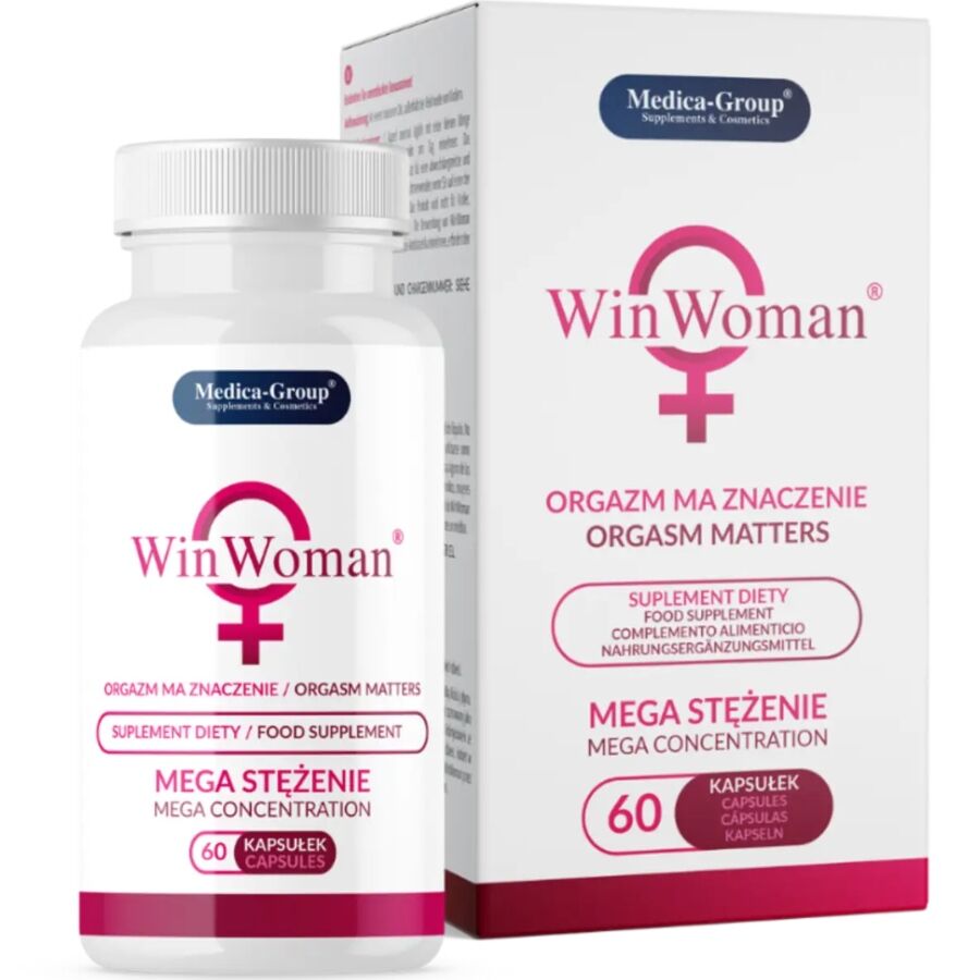 MEDICA GROUP - WIN WOMAN LIBIDO ENLARGEMENT 60 CAPSULES - Image 2