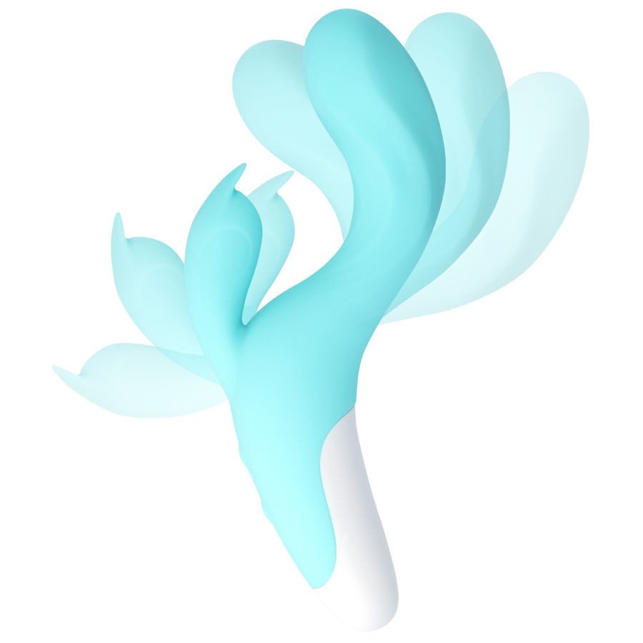 Mia - Dresde Vibrator Bleu Turquoise - Image 4
