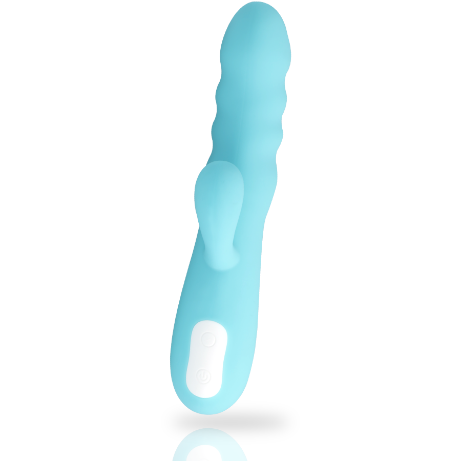 Mia - Vibrateur Rotatif Eiffel Turquoise Bleu - Image 2