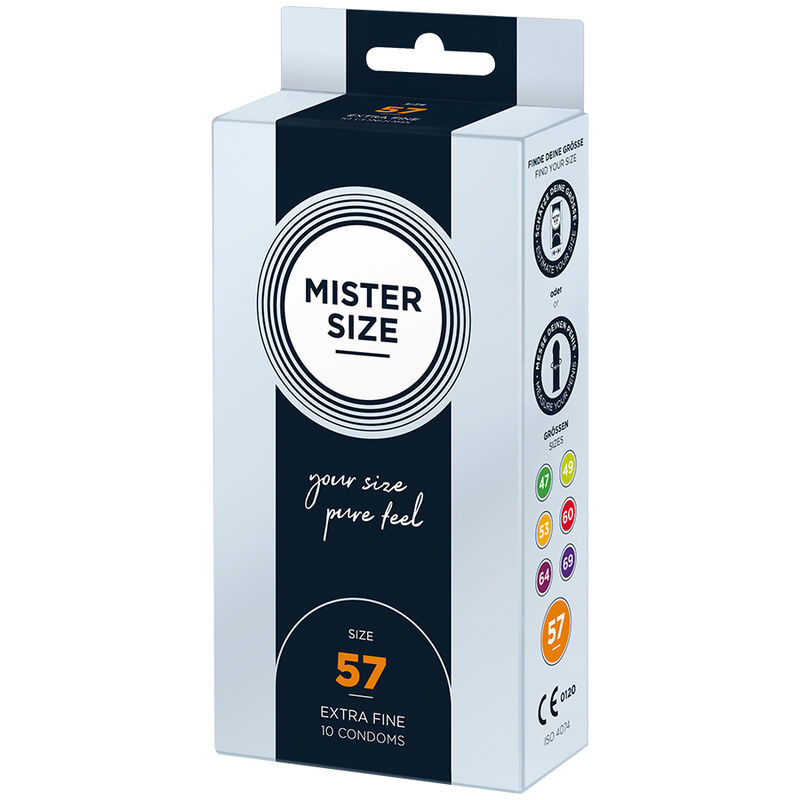 MISTER SIZE - CONDOM SIZE L 57 MM (10 UNITS) - Image 2