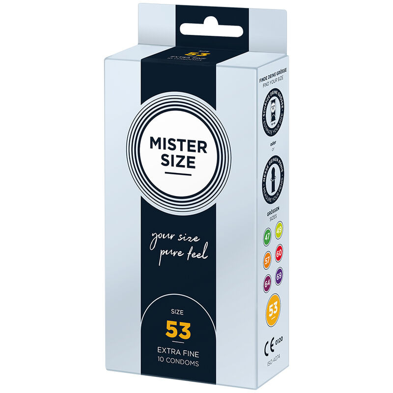 MISTER SIZE - CONDOM SIZE M 53 MM (10 UNITS) - Image 2