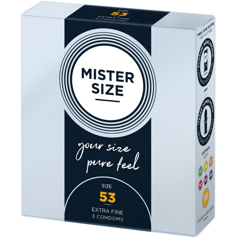 MISTER SIZE - CONDOM SIZE M 53 MM (3 UNITS) - Image 2
