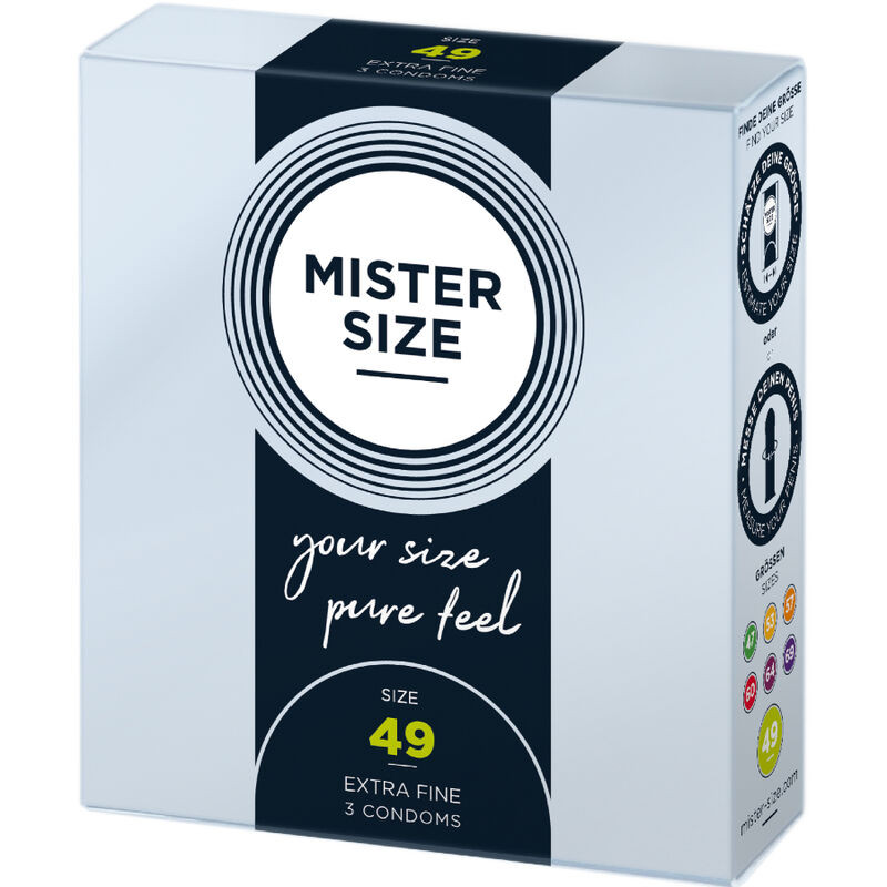 MISTER SIZE - CONDOM SIZE S 49 MM (3 UNITS) - Image 2