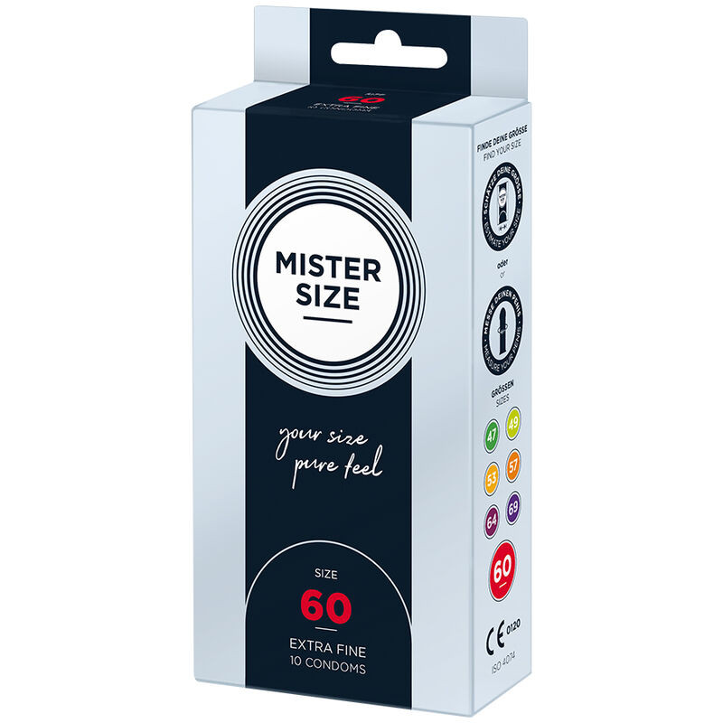 MISTER SIZE - CONDOM SIZE XL 60 MM (10 UNITS) - Image 2
