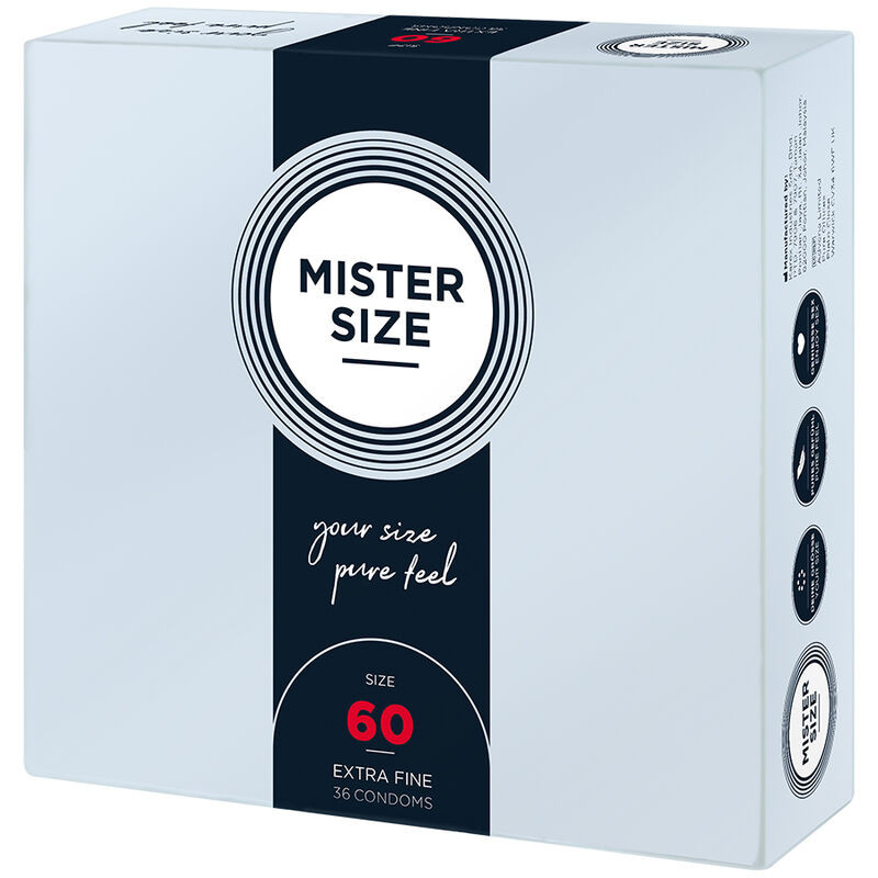 Mister Size - Condom Size Xl 60 Mm (36 Units) - Image 2