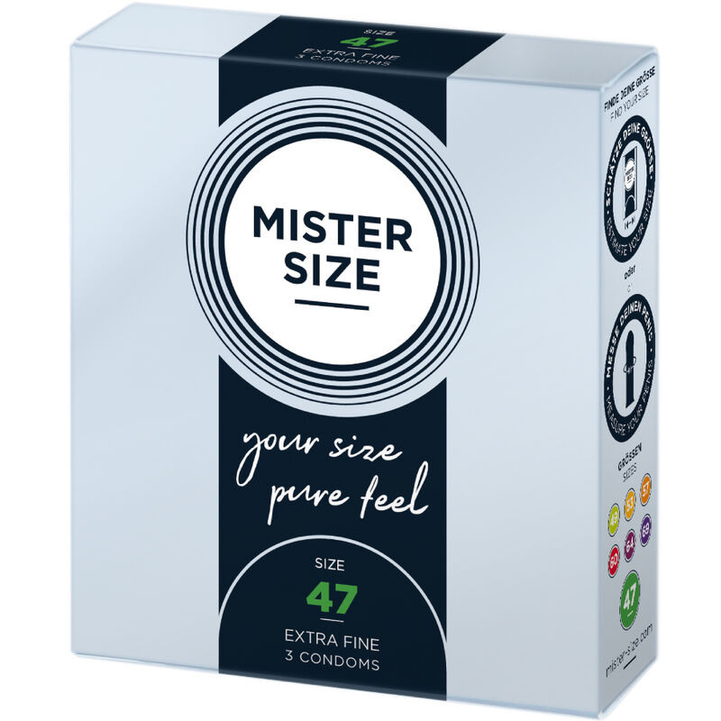 MISTER SIZE - CONDOMS SIZE XS 47 MM (3 UNITS) - Image 2