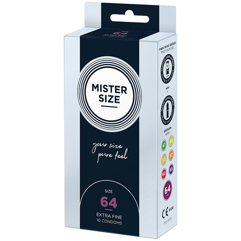 MISTER SIZE - CONDOMS SIZE XXL 64 MM (10 UNITS) - Image 2