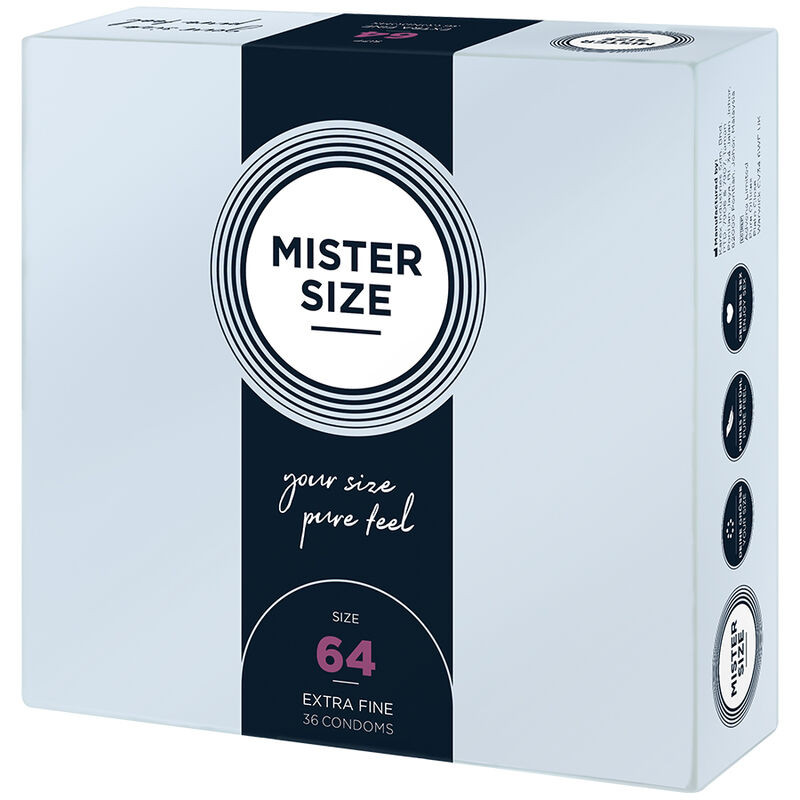 MISTER SIZE - CONDOMS SIZE XXL 64 MM (36 UNITS) - Image 2