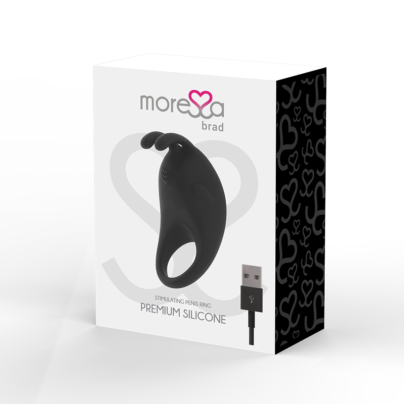 Moressa - Brad Premium Silicone Rechargeable Black - Image 3