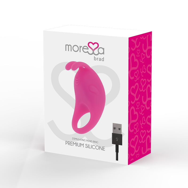 Moressa - Brad Premium Silicone Rechargeable Pink - Image 2