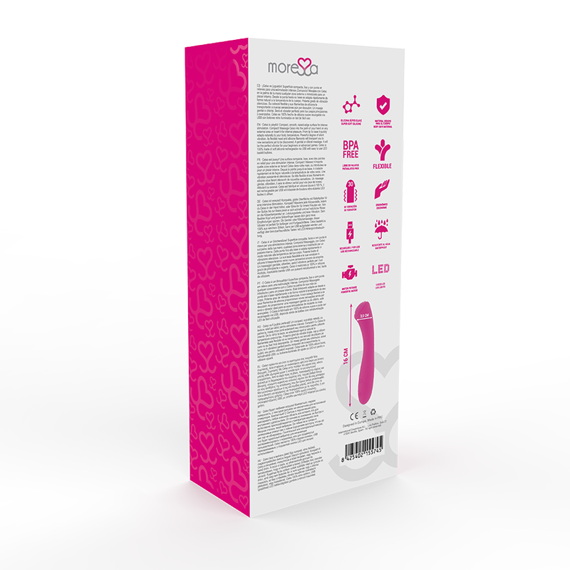 Moressa - Celso Rechargeable En Silicone Premium - Image 3
