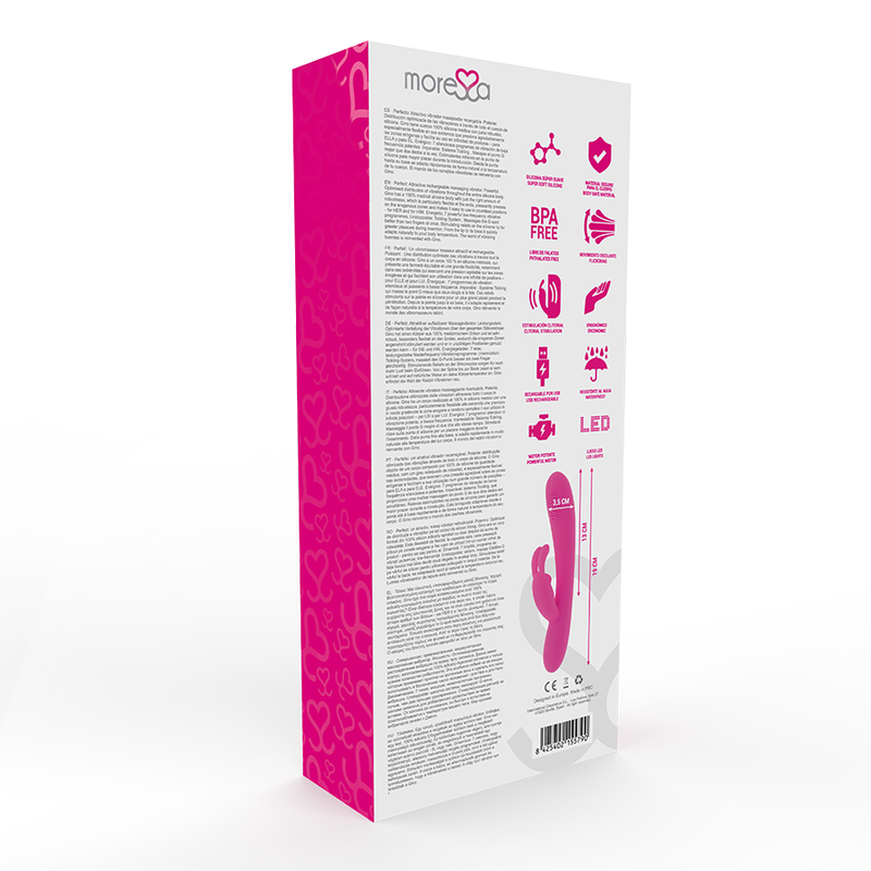 Moressa - Gino Rechargeable En Silicone Premium - Image 4