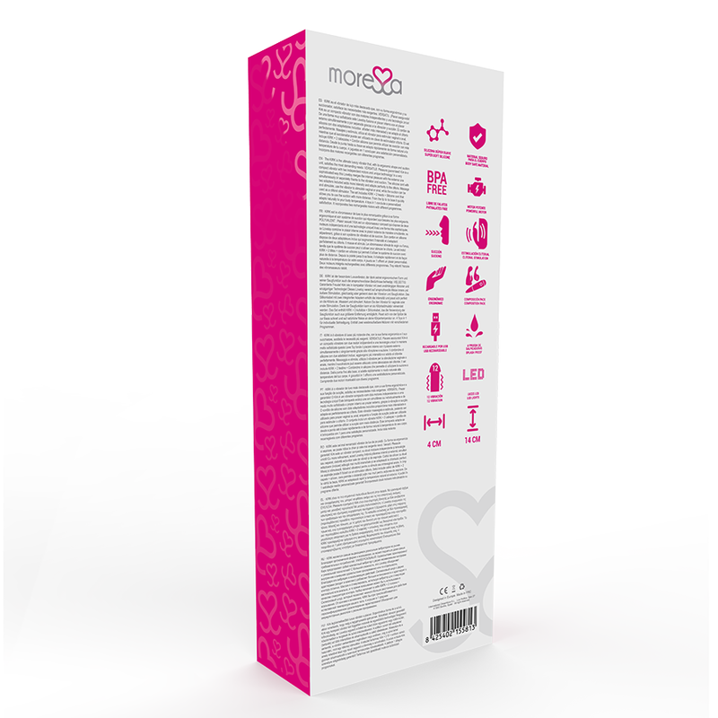Moressa - Kirk Duo Afsuiging + Multi-Prestatie Silicone Massager Oplaadbaar - Image 5