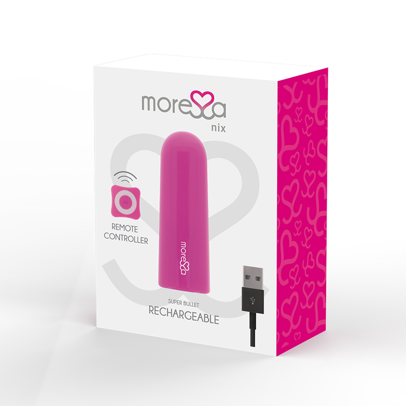 Moressa - Nix Vibrateur Télécommande Rose - Image 2