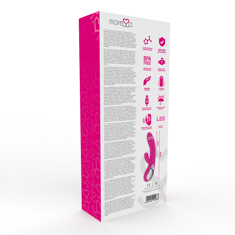 Moressa - Troy Rechargeable En Silicone Premium - Image 3