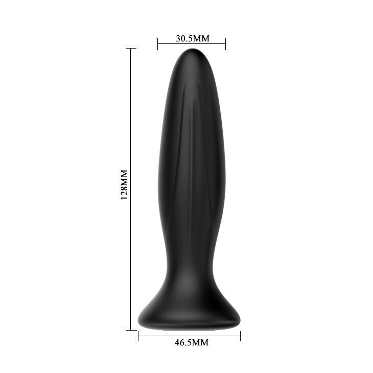 Mr Play - Plug Anal Vibrateur Noir Rechargeable - Image 4