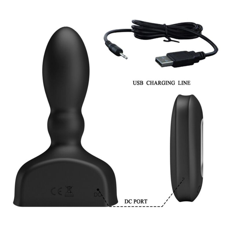 Mr Play - Télécommande De Plug Anal Gonflable Noir - Image 3
