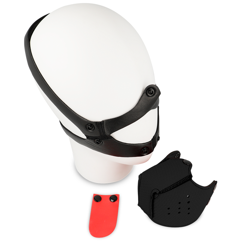 OHMAMA FETISH DOG MUZZLE - BLACK - Image 3
