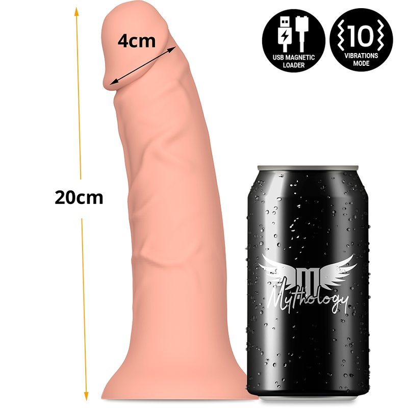 MYTHOLOGY - ASHER ORIGINAL DILDO M - VIBRATEUR COMPATIBLE AVEC LA TECHNOLOGIE SANS FIL WATCHME - Image 3