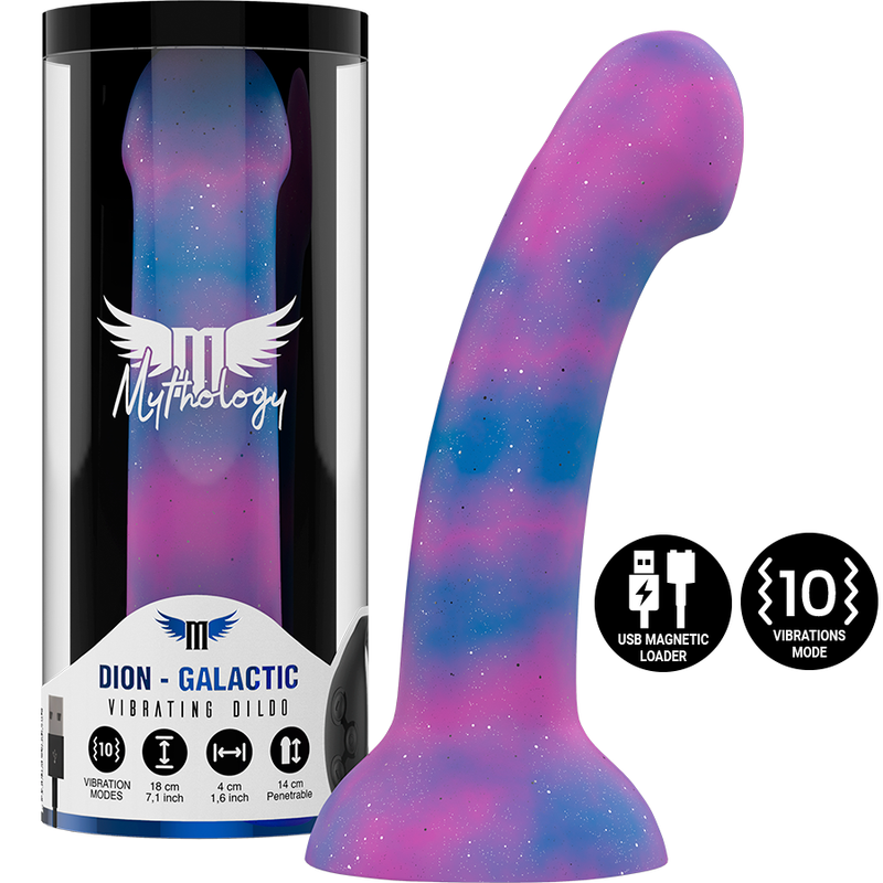 Mythology - Dion Galactic Dildo M - Vibrateur Watchme Technologie Sans Fil Compatible - Image 4