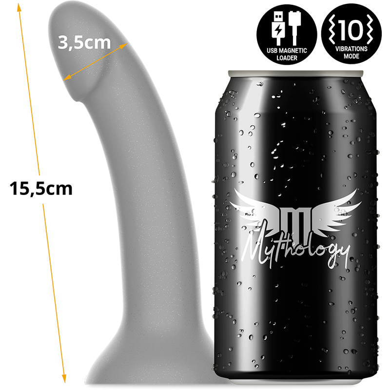Mythology - Rune Majestic Dildo S - Vibrateur Watchme Technologie Sans Fil Compatible - Image 3