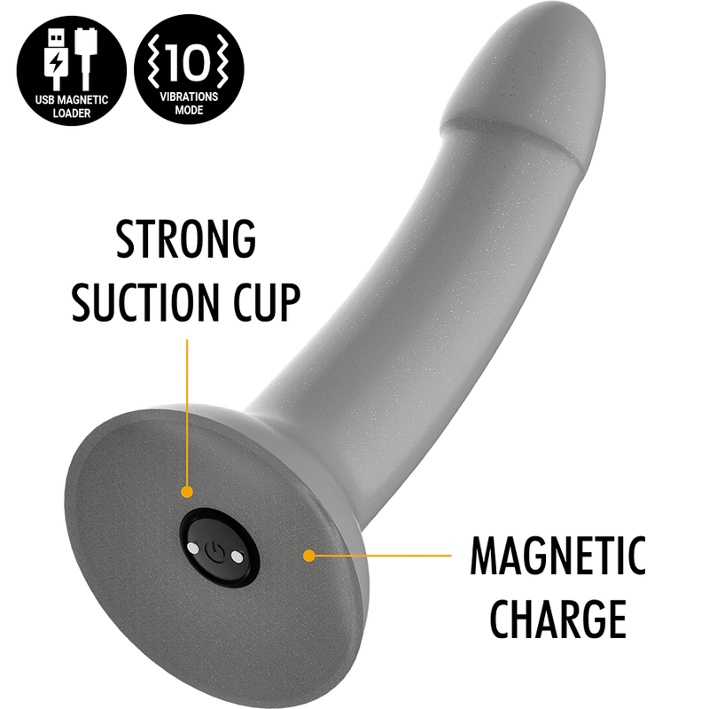 Mythology - Rune Majestic Dildo S - Vibrateur Watchme Technologie Sans Fil Compatible - Image 5