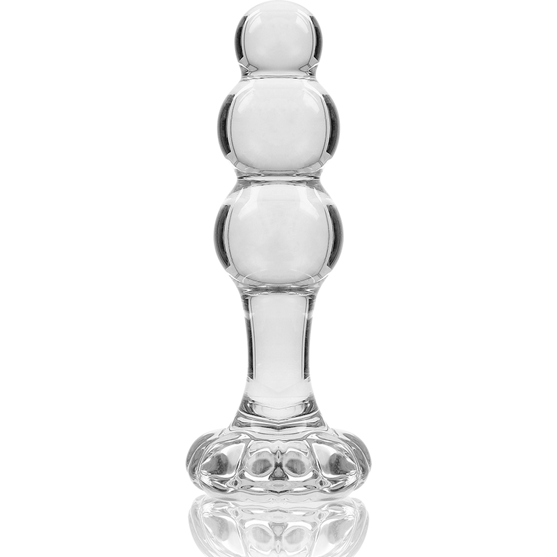 NEBULA SERIES BY IBIZA - MODÈLE 1 BOUCHON EN VERRE BOROSILICATE TRANSPARENT 10.5 CM -O- 3 CM - Image 4