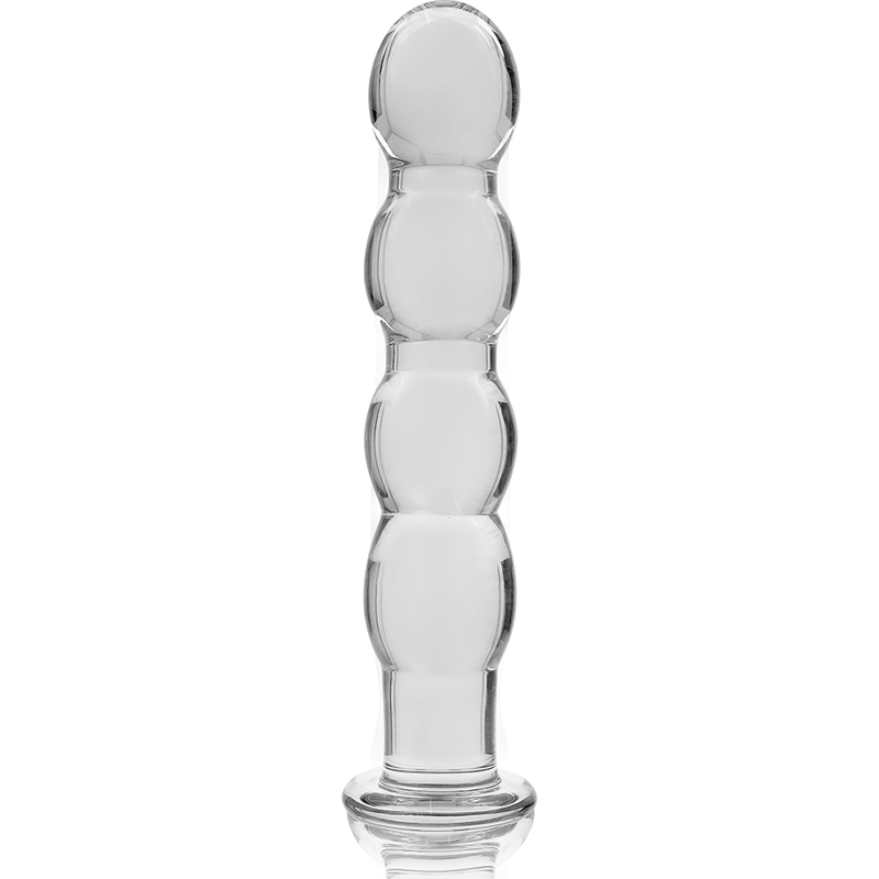 NEBULA SERIES BY IBIZA - MODÈLE 10 GODE EN VERRE BOROSILICATE CLAIR 16.5 CM -O- 3.5 CM - Image 3
