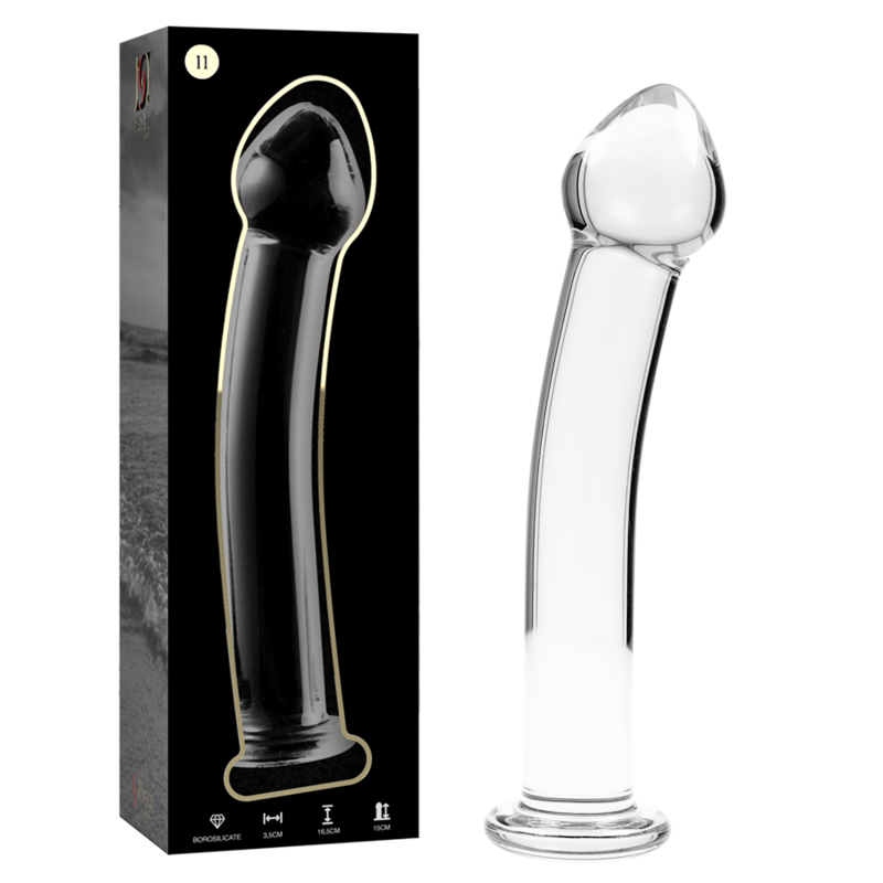 Nebula Series By Ibiza - Modèle 11 Gode En Verre Borosilicate Clair 16 Cm -O- 3 Cm - Image 2