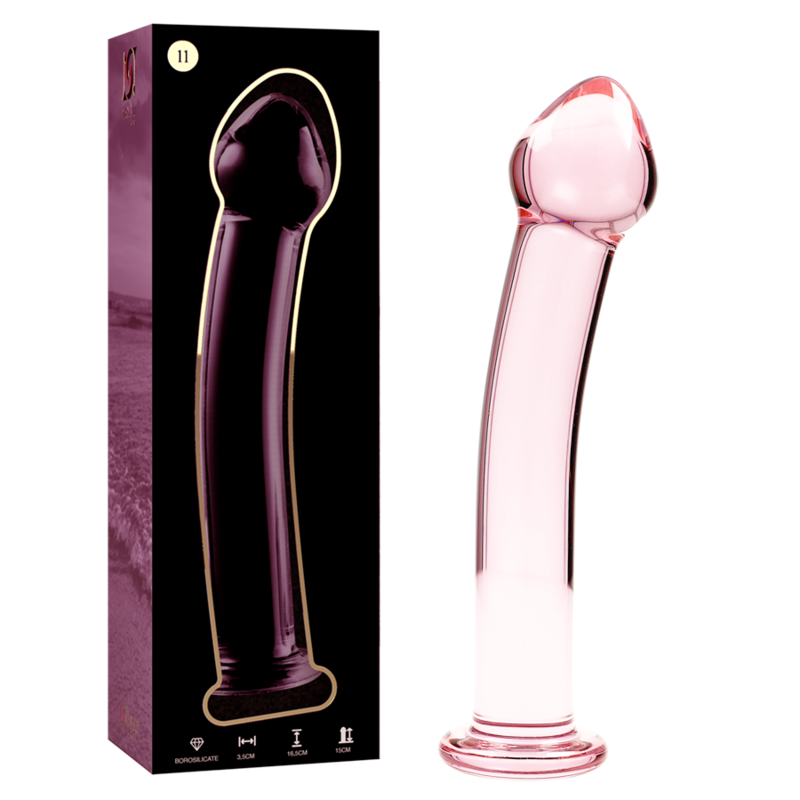 Nebula Series By Ibiza - Modèle 11 Gode En Verre Borosilicate Clair 16 Cm -O- 3 Cm - Image 6