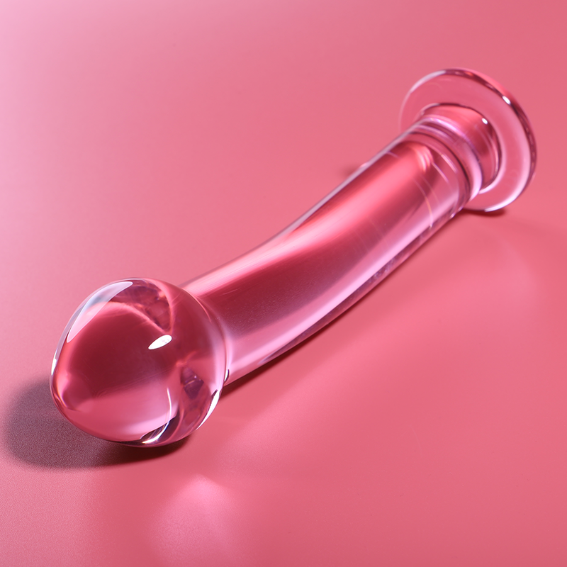 Nebula Series By Ibiza - Modèle 11 Gode En Verre Borosilicate Rose 16 Cm -O- 3 Cm - Image 2