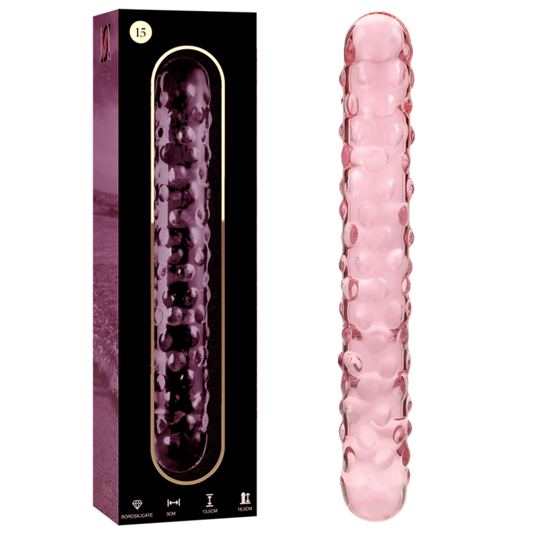 Nebula Series By Ibiza - Modèle 15 Gode En Verre Borosilicate Clair 18.5 Cm -O- 3 Cm - Image 6