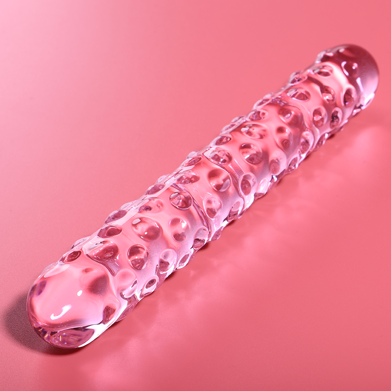 Nebula Series By Ibiza - Modèle 15 Gode En Verre Borosilicate Rose 18.5 Cm -O- 3 Cm - Image 2