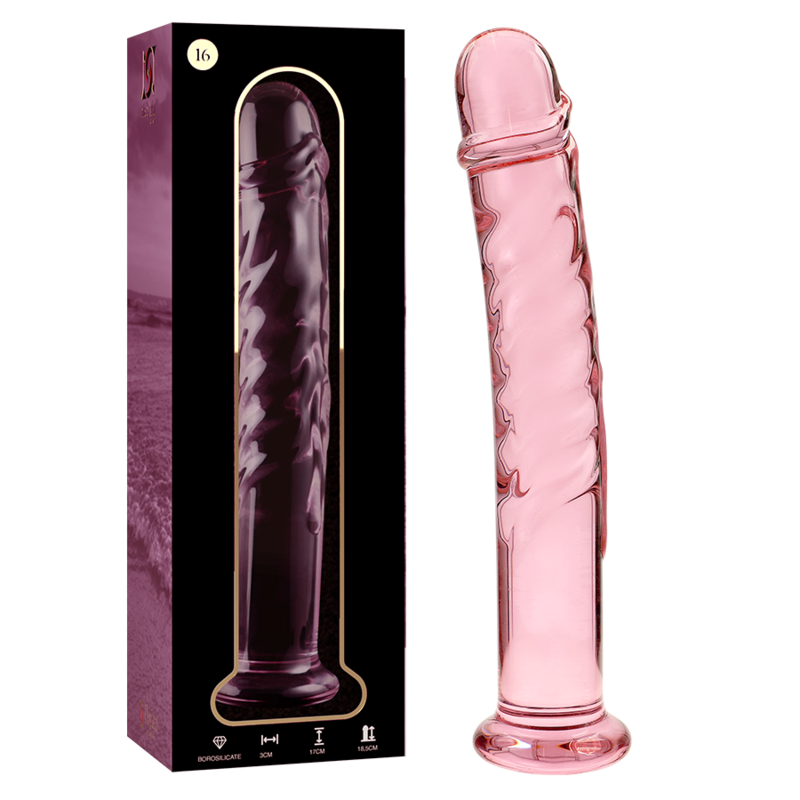 Nebula Series By Ibiza - Modèle 16 Gode En Verre Borosilicate Clair 18.5 Cm -O- 3 Cm - Image 6