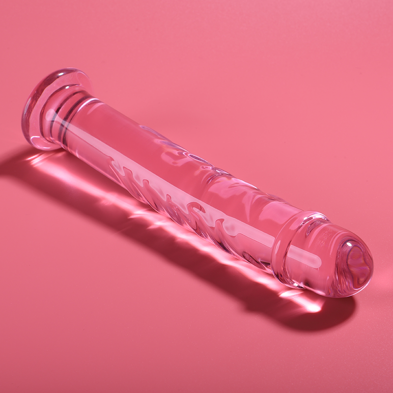 Nebula Series By Ibiza - Modèle 16 Gode En Verre Borosilicate Rose 18.5 Cm -O- 3 Cm - Image 2