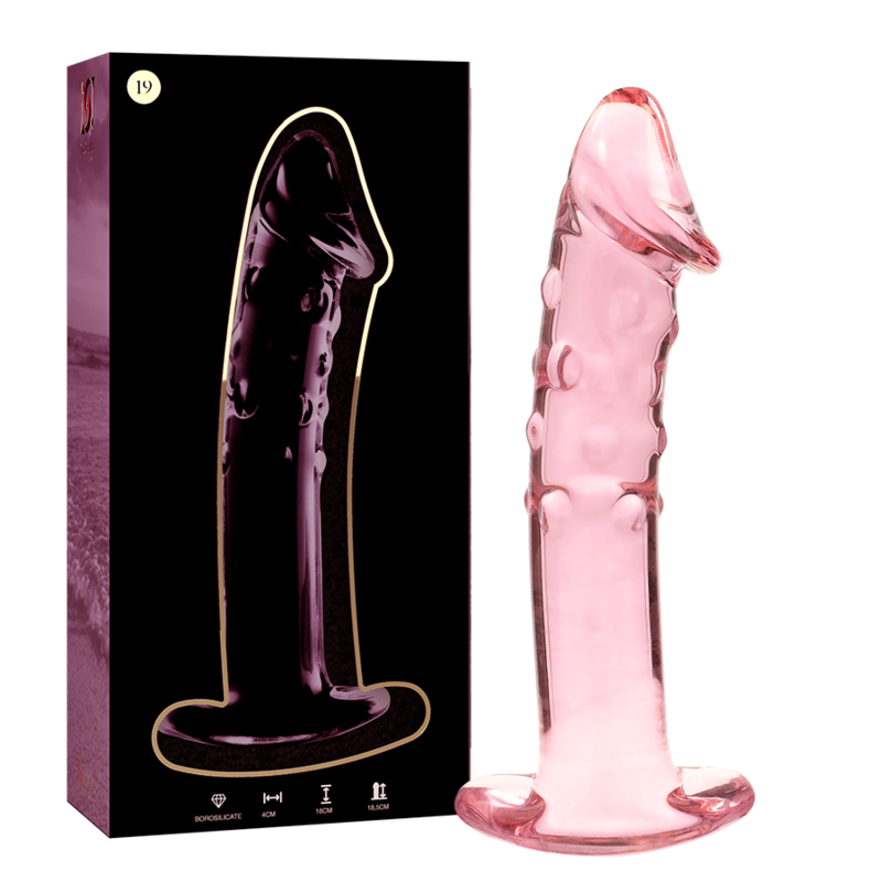 Nebula Series By Ibiza - Modèle 19 Gode En Verre Borosilicate Clair 18.5 Cm -O- 4 Cm - Image 6