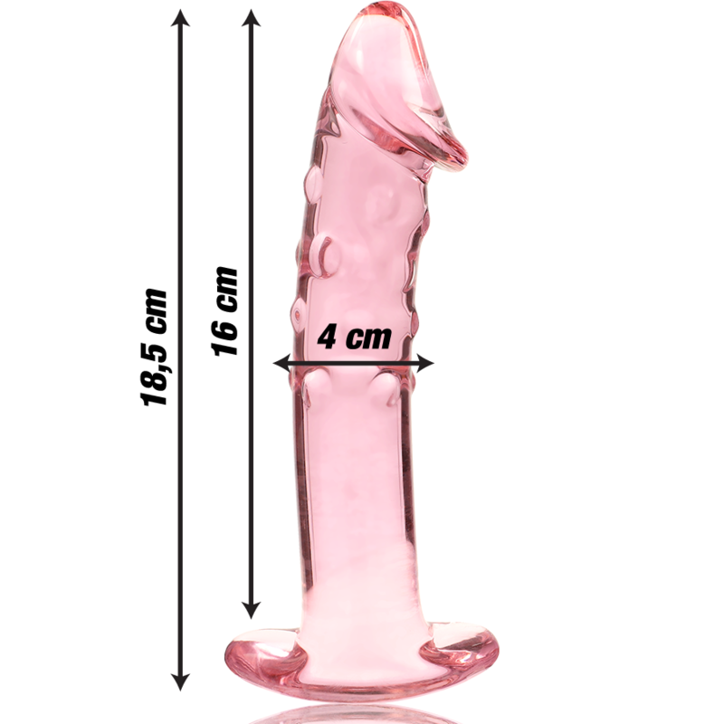 Nebula Series By Ibiza - Modèle 19 Gode En Verre Borosilicate Clair 18.5 Cm -O- 4 Cm - Image 8
