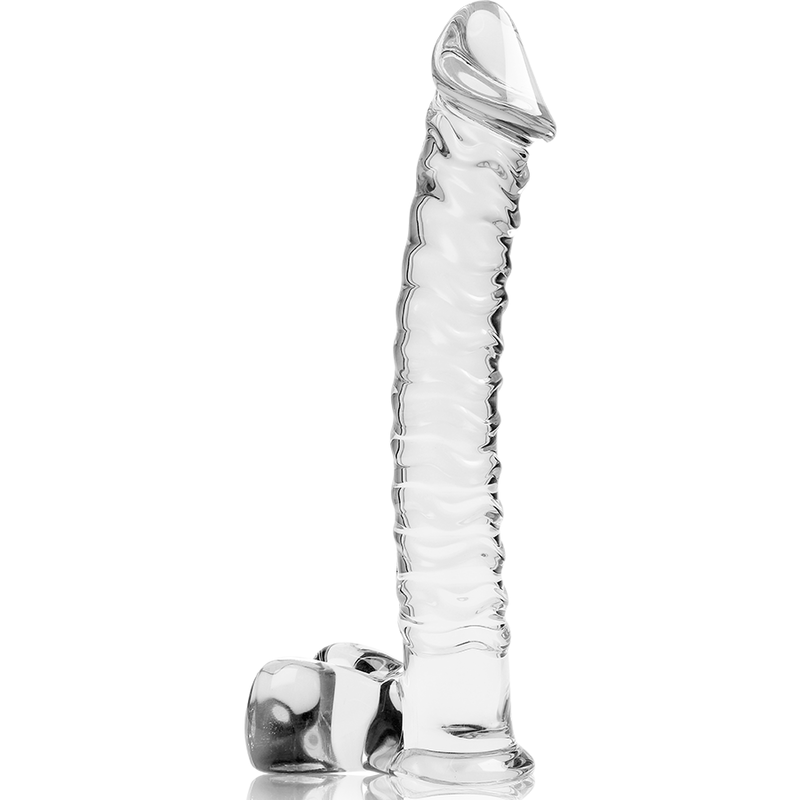 Nebula Series By Ibiza - Modèle 23 Gode En Verre Borosilicate Clair 21.5 Cm -O- 4 Cm - Image 3