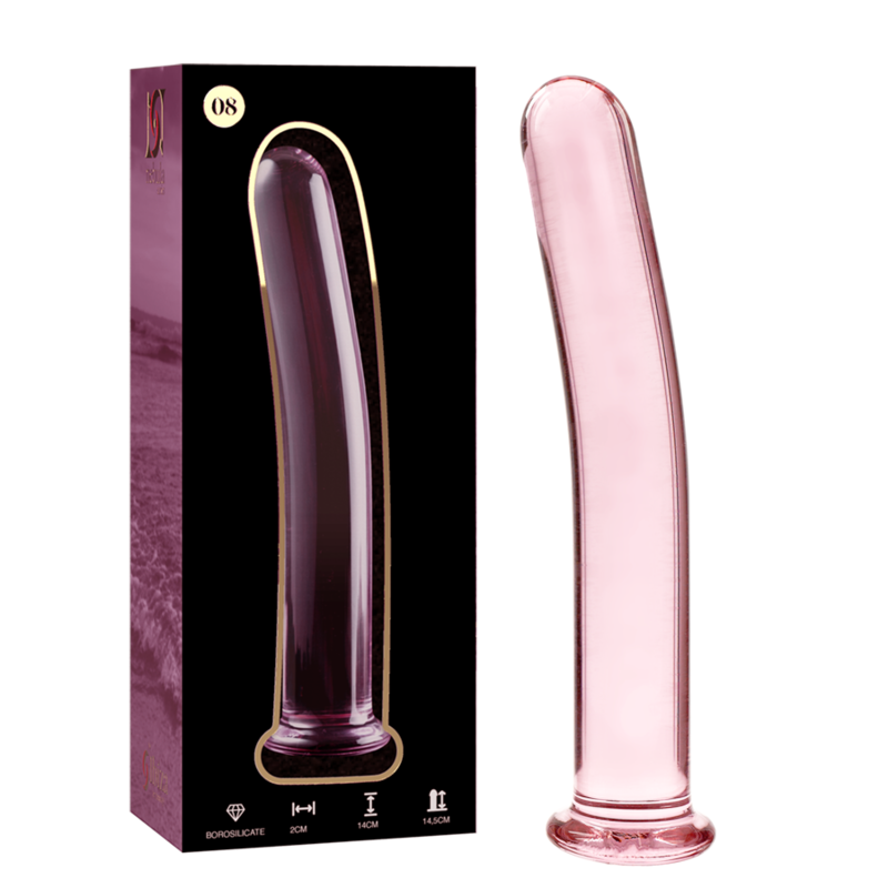 Nebula Series By Ibiza - Modèle 8 Gode En Verre Borosilicate Clair 14.5 Cm -O- 2 Cm - Image 6
