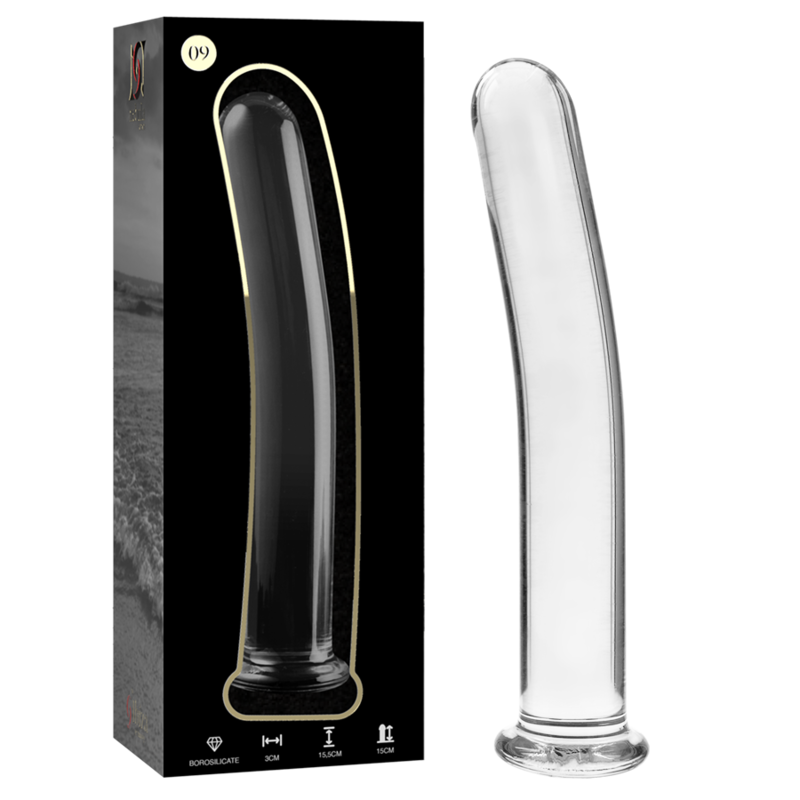 Nebula Series By Ibiza - Modèle 9 Gode En Verre Borosilicate Clair 15.5 Cm -O- 2.5 Cm - Image 2