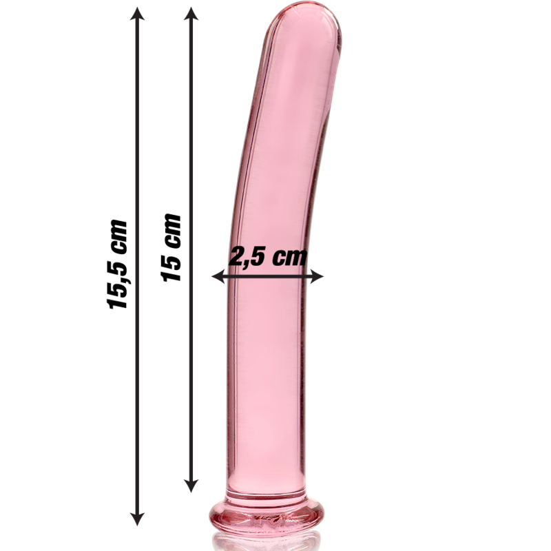 Nebula Series By Ibiza - Modèle 9 Gode En Verre Borosilicate Clair 15.5 Cm -O- 2.5 Cm - Image 8